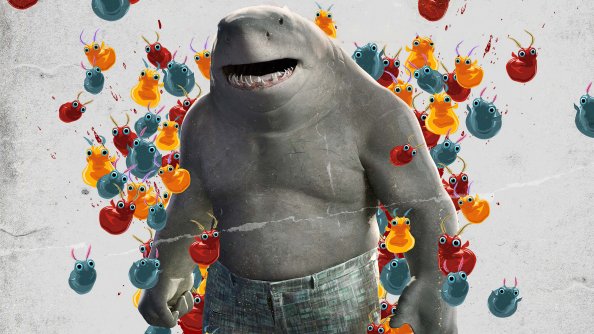 King Shark The Suicide Squad 8k