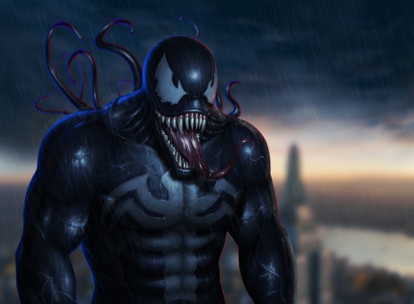 4k Venom Digital Art