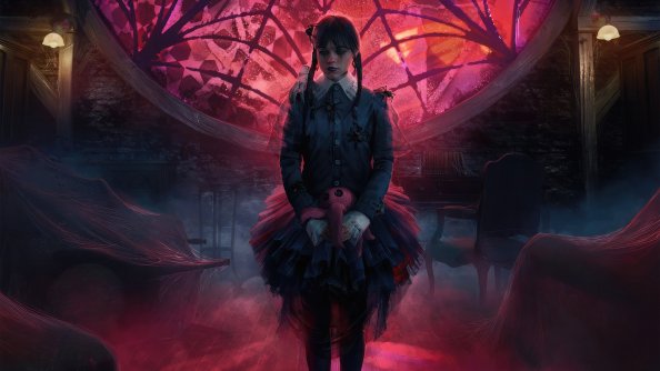 Jenna Ortega As Wednesday Addams