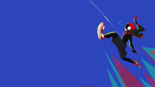 SpiderMan Into The Spider Verse Movie 4k 2018 Art
