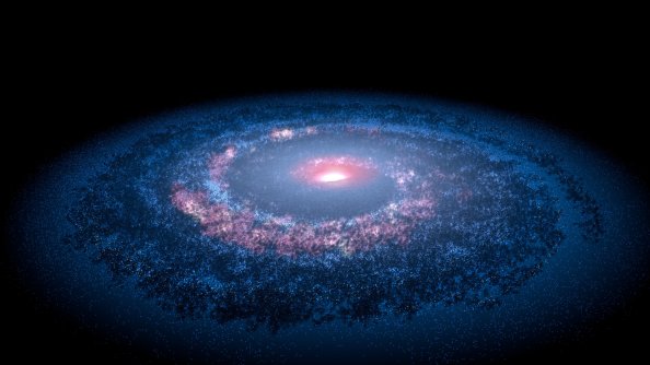 Milky Way Ellipses Space Universe
