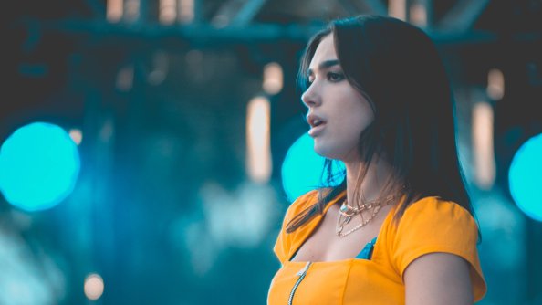 Dua Lipa Performing