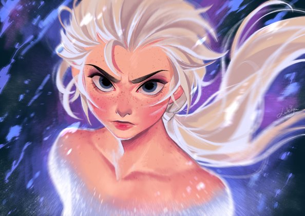 Frozen 2 Elsa Art