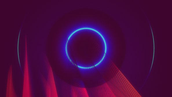 Abstract Sun Glow