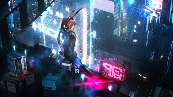 Arknights Watching The City 4k