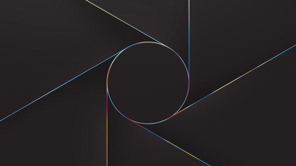 Abstract Lines Circle