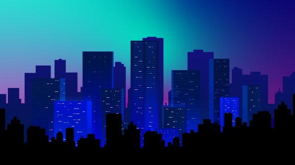 Buildings Minimalist 4k
