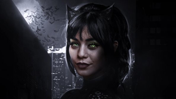 Vanessa Hudgens As Catwoman In Batman Movie