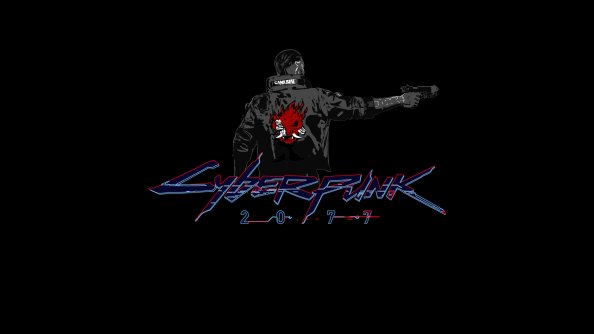 Cyberpunk 2077 Minimal Dark 4k
