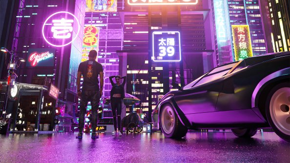 Cyberpunk Date 4k
