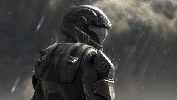 Halo Sniper Painting 5k