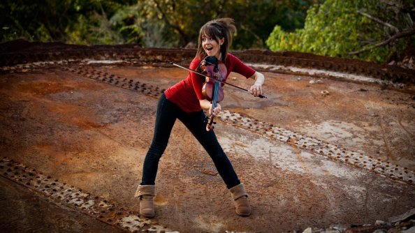 Lindsey Stirling Posing