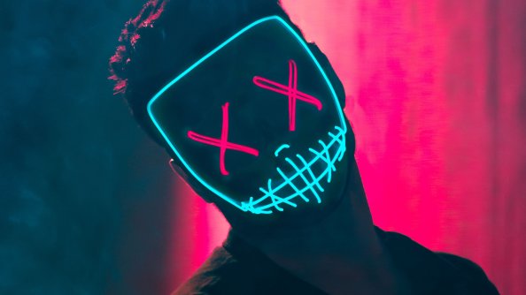 Neon Mask Guy