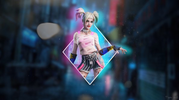 Harley Quinn Fortnite 4k