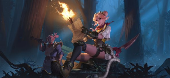 King Glory Warrior In Forest 4k