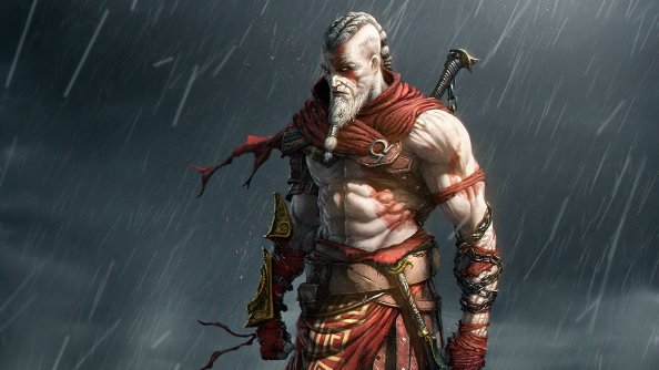 Kratos Fanart 4k