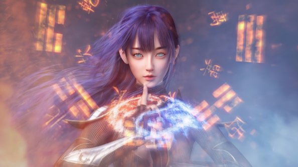 Crown Chakra Magical Girl