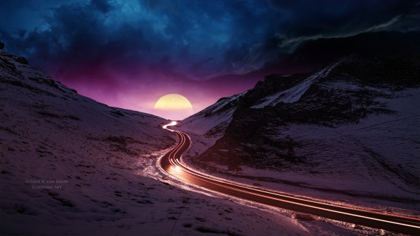 Dreamscape Sunset View 4k