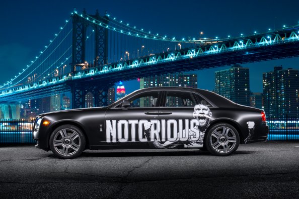 Black Rolls Royce Dawn Conor McGregor