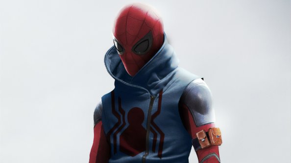 Scarlet Spiderman 4k