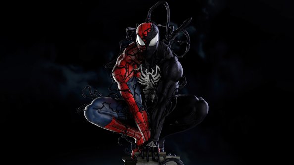 Spiderman Symbiote Transformation 5k