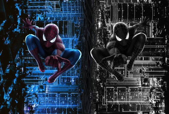 The Amazing Spider Man Vs Black Spiderman