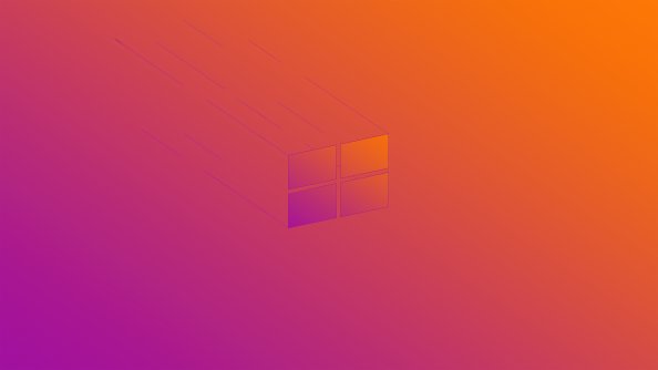 Windows 10 X Minimal Logo 5k