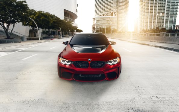 Red Bmw