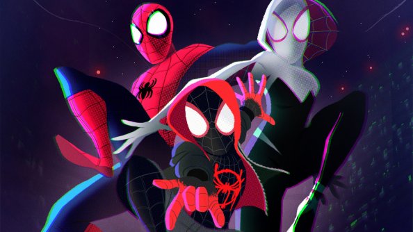 SpiderMan Into The Spider Verse 2018 Art