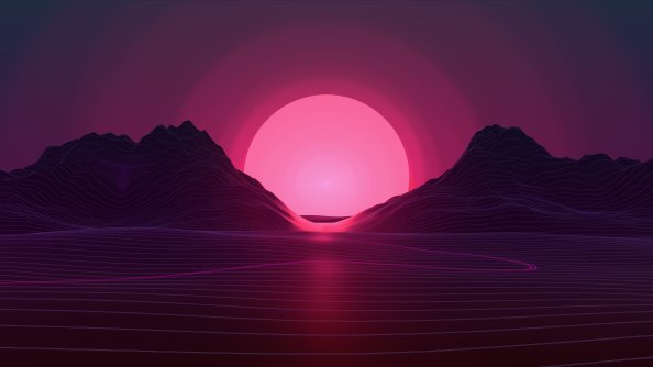 Neon Sunset 4k