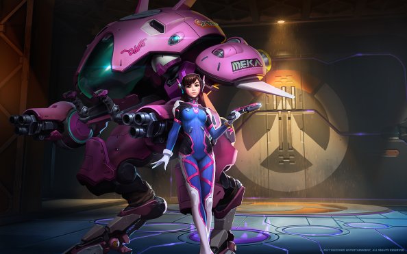 Dva Overwatch Fanart