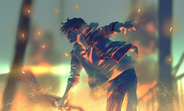 Boy Anime Artwork