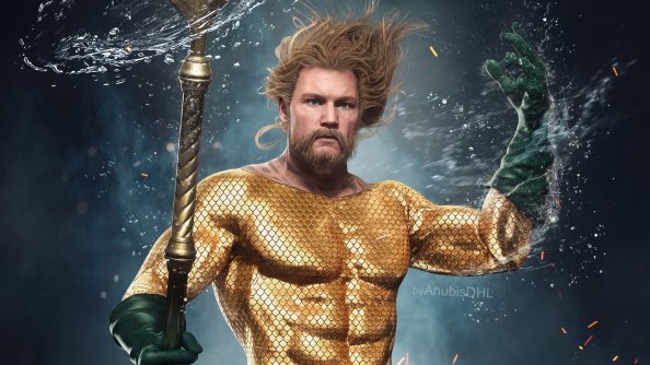 Aquaman Digital Artwork