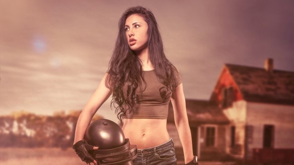 Pubg Girl Cosplay 4k