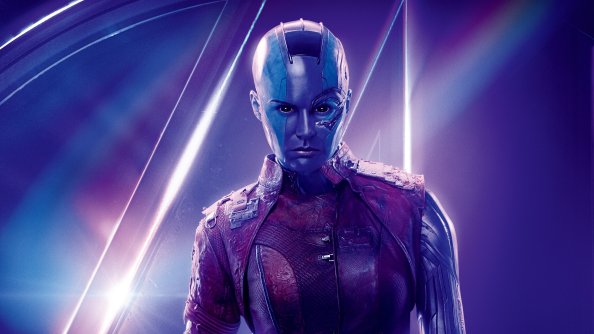 Nebula In Avengers Infinity War 8k Poster