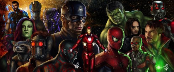 Avengers Infinity War Digital Artwork