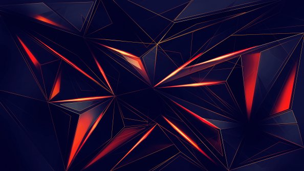 3d Shapes Abstract Lines 4k