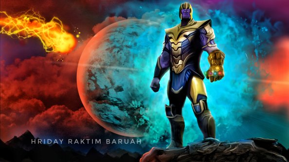 The Mad Titan Artwork 5k