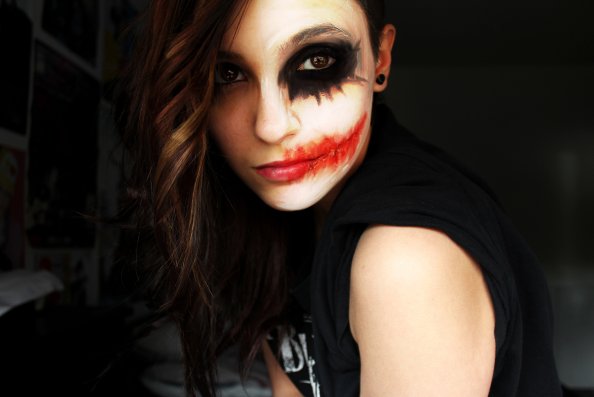 Joker Girl Makeup 5k