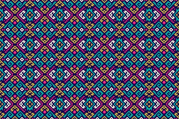 Colorful Tribal Abstract 5k