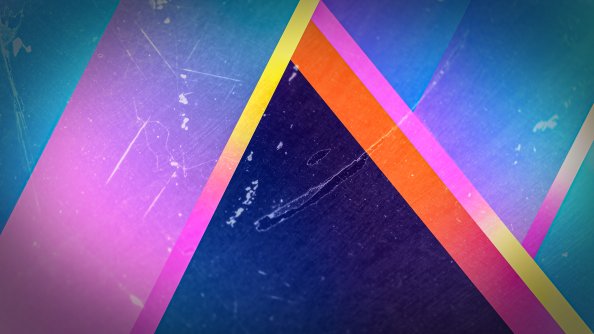 Pyramid Triangle Abstract 4k