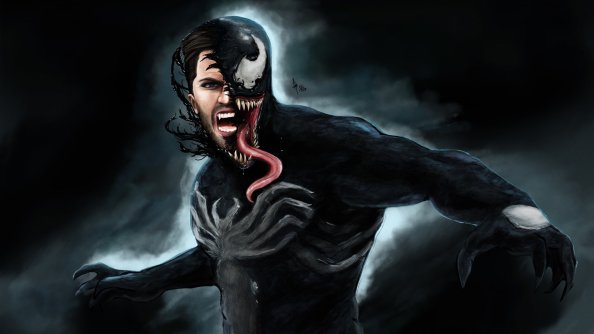 Venom Movie Digital Painting