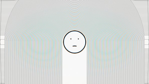 Glitch Art Smiling