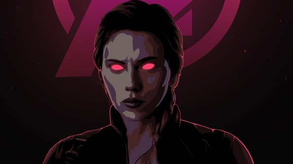 Avengers Endgame Black Widow 4k