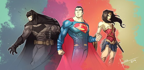 Superman Wonder Woman Batman 5k Heroicly