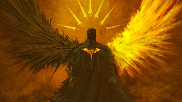Batman Between Light And Darkness