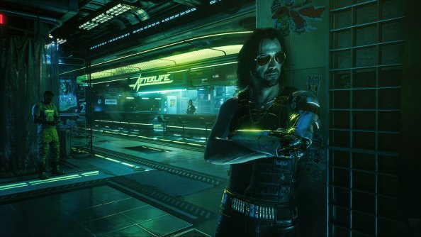 Keanu Reeves From Cyberpunk 2077