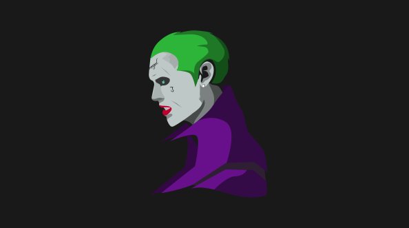 Suicide Squad Joker Minimalism