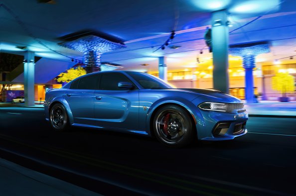 Dodge Challenger Srt Hellcat City Night 4k