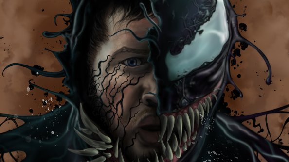 Venom Tom Hardy Art 4k